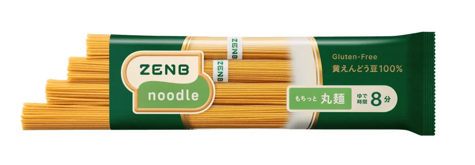 ZENBヌードル 丸麺 パッケージ