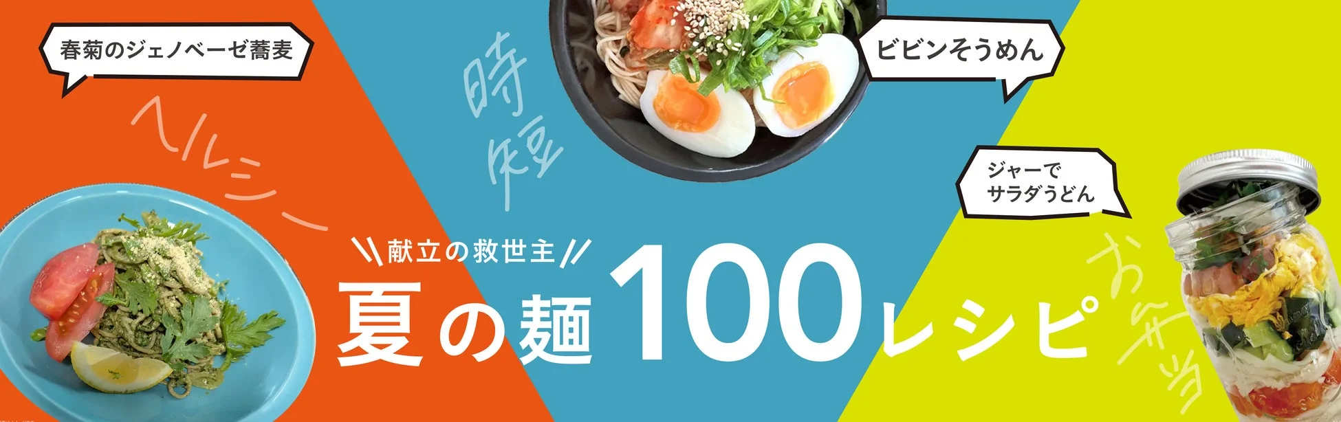 夏の麺100レシピ