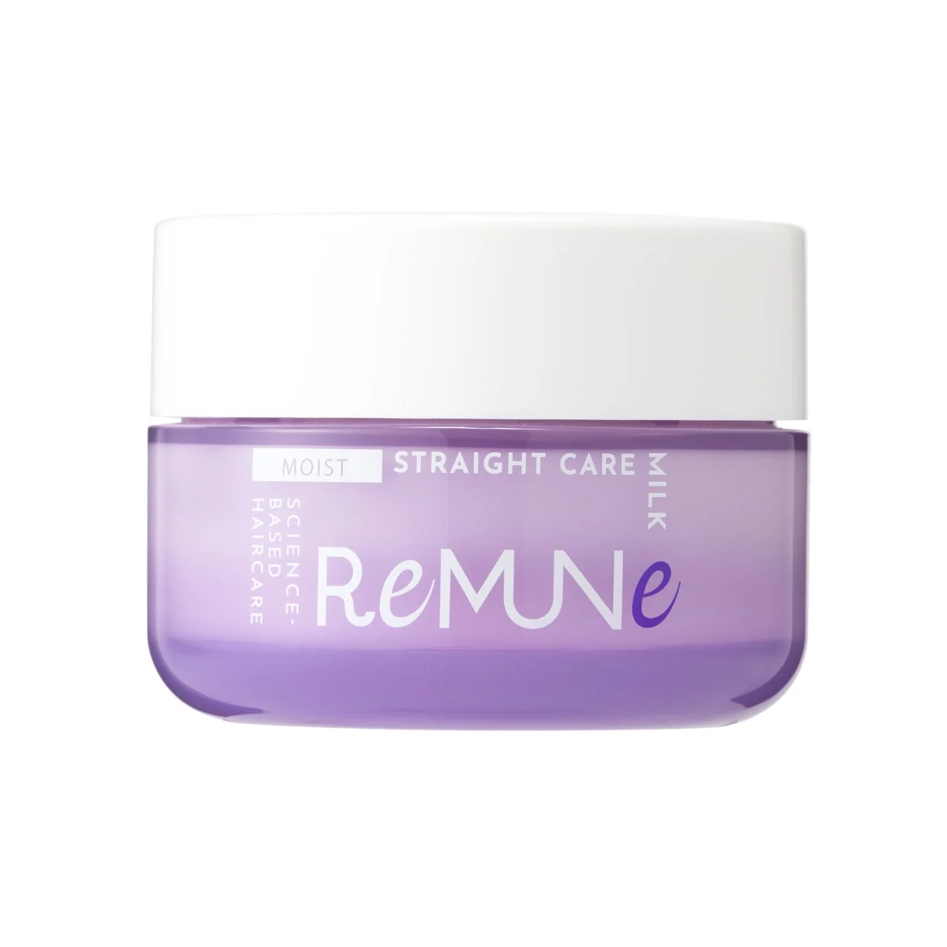ReMNeの紫色のヘアミルクジャー
