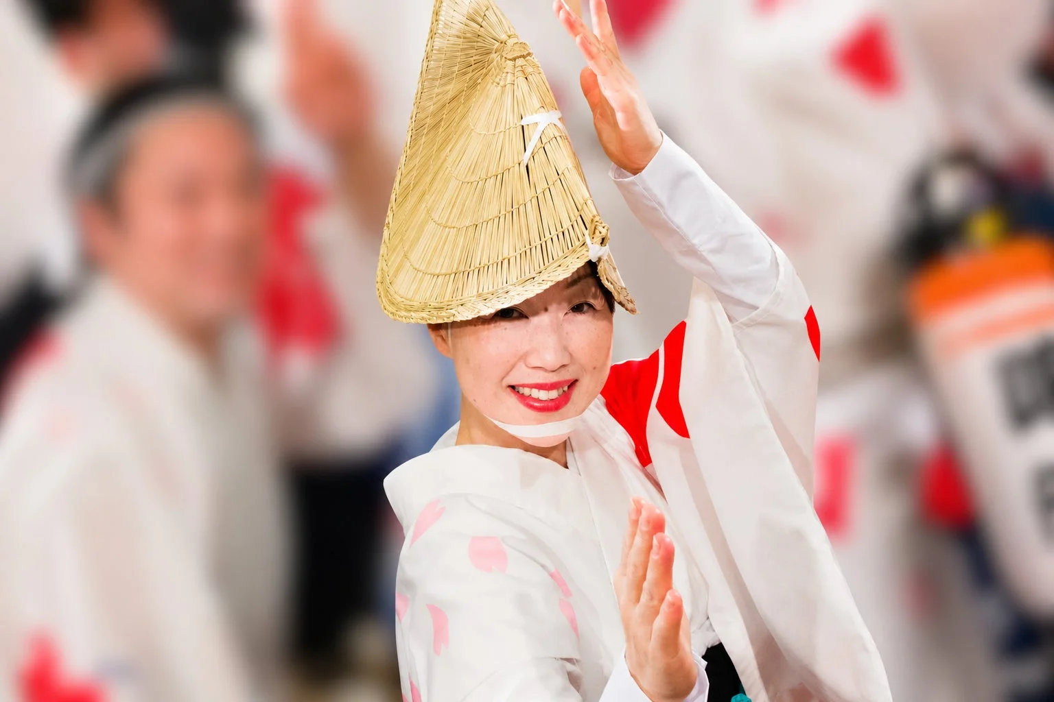 阿波の踊り子に変身