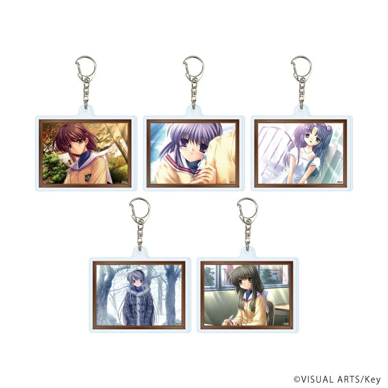 アニメ,キーホルダー,キャラクターグッズ,CLANNAD,美少女,萌え,コレクション,グッズ,イラスト,制服