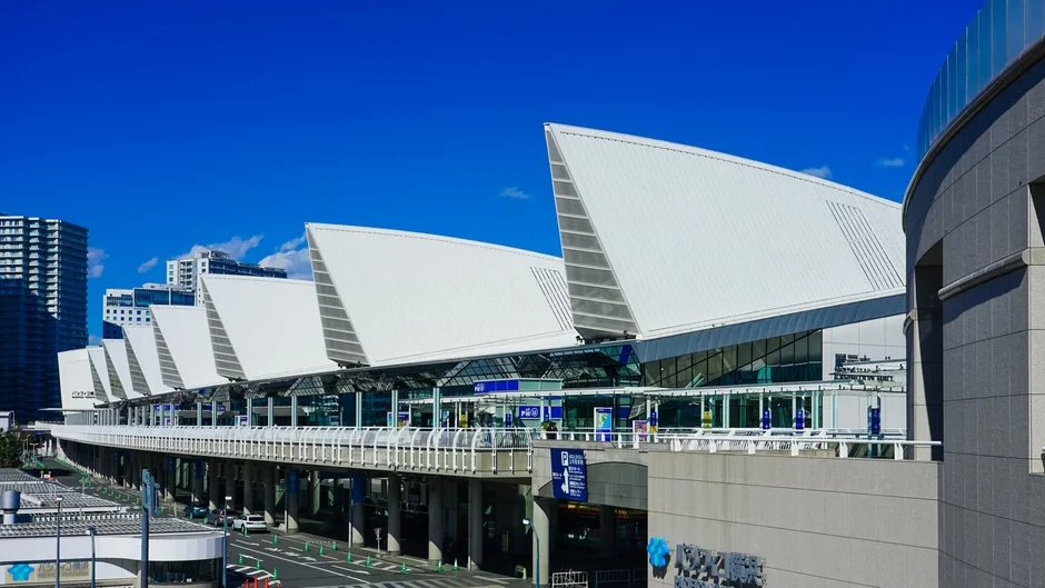 パシフィコ横浜 展示ホールの外観