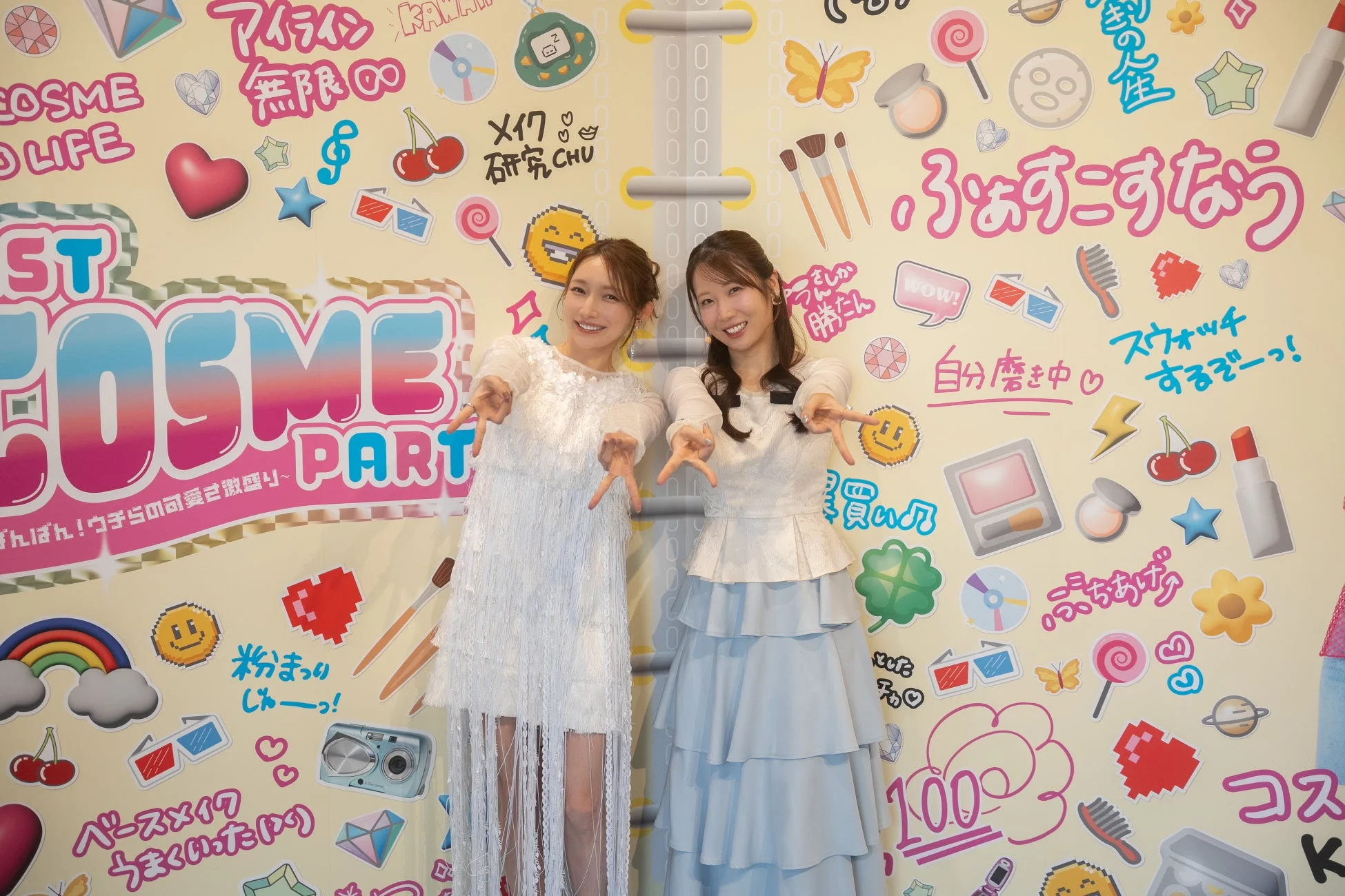 イベント会場で楽しむファン