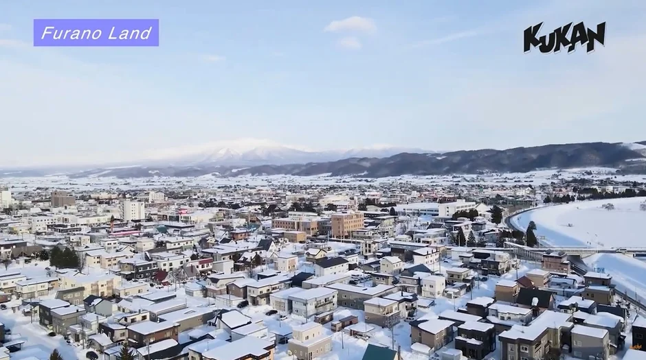 富良野の雪景色