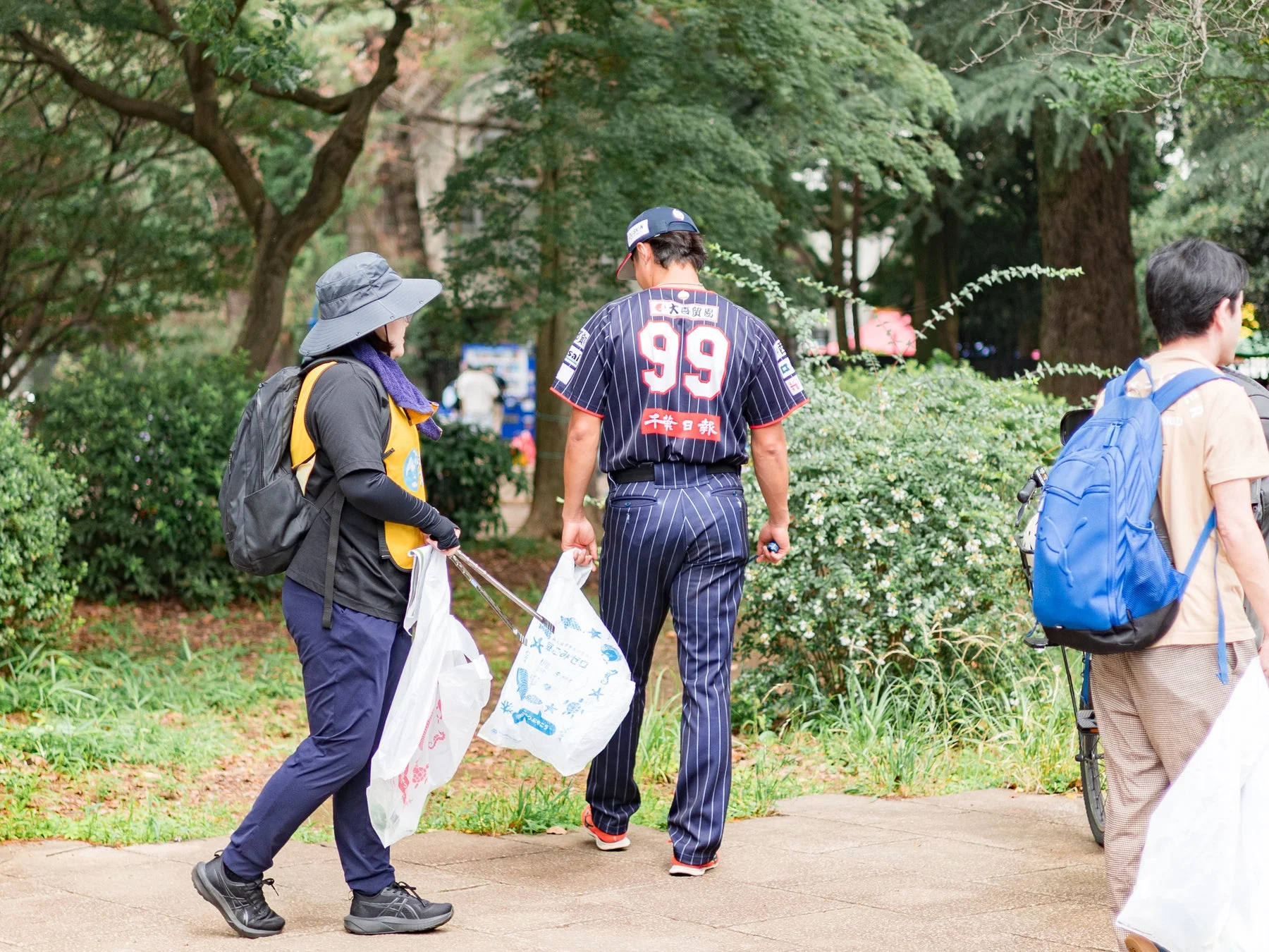 スポGOMI大会の様子