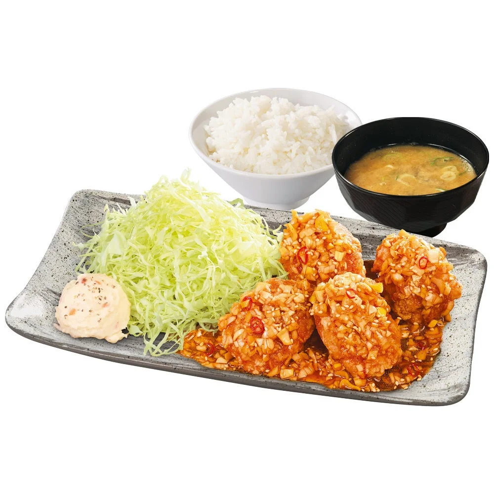 油淋鶏定食