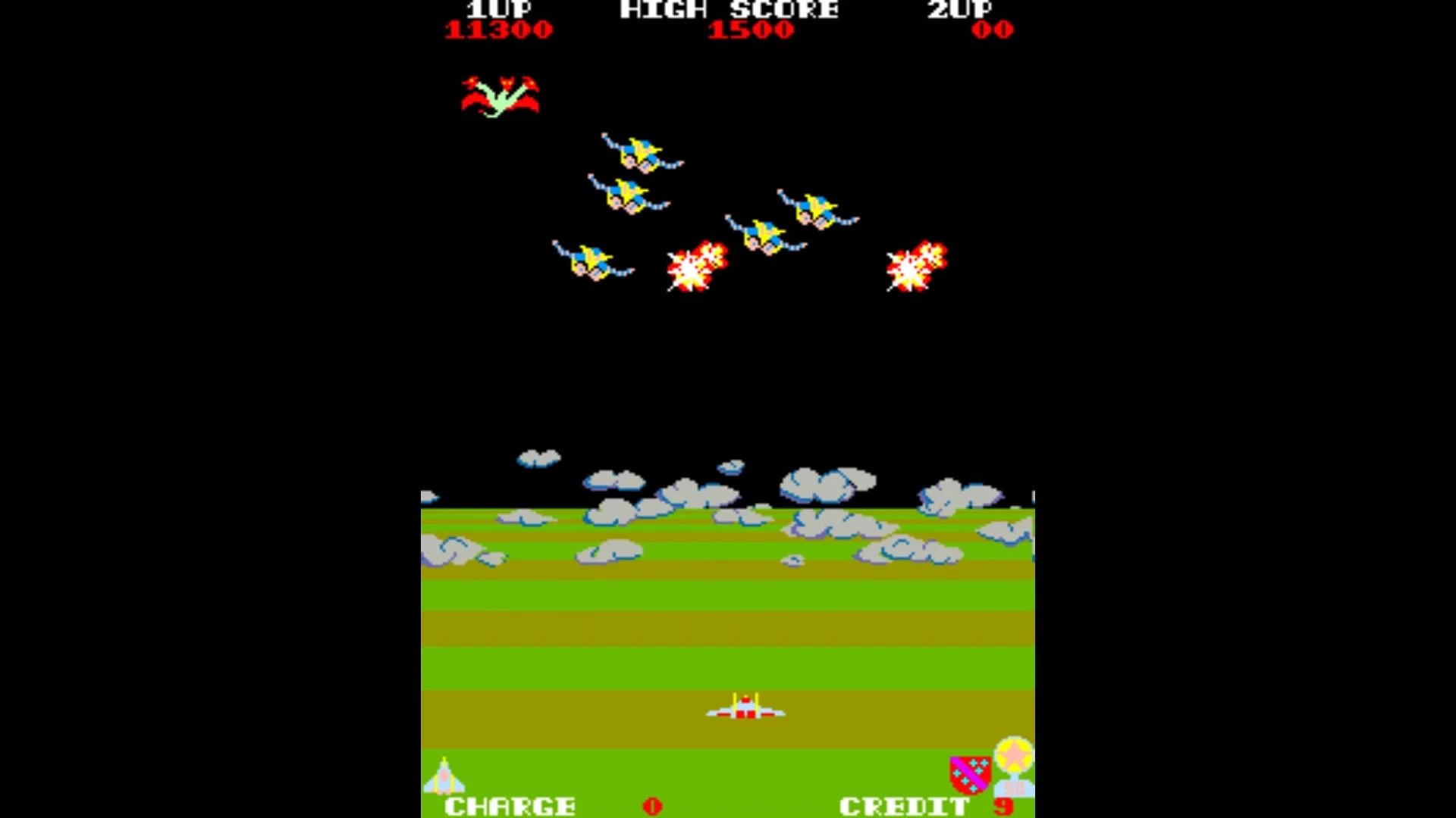 エクセリオン ゲーム画面