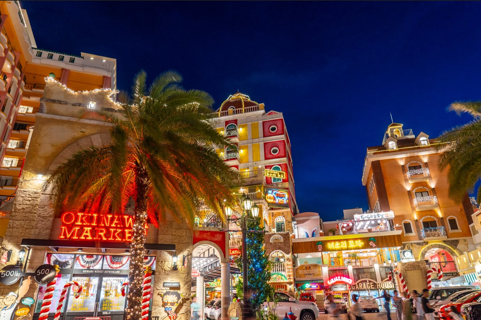 沖縄デポアイランドの夜景