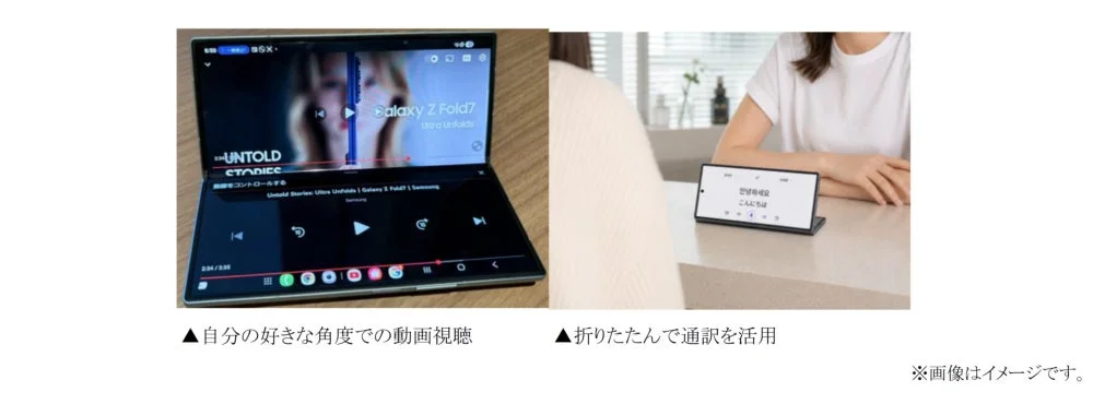 さらに日常がもっと楽しくなる折りたたみスマホ活用法