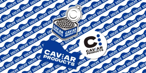 CAVIAR PRODUCTSのロゴデザイン
