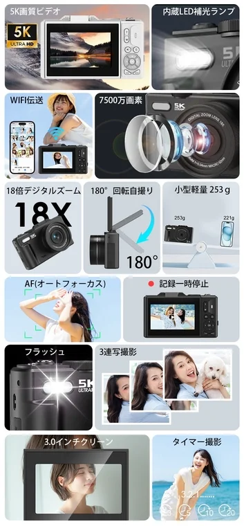 WD08の主な機能