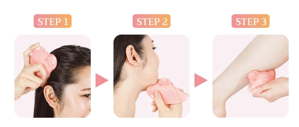 カッサの使用ステップ
