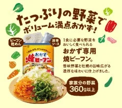 たっぷり野菜でボリューム満点おかず