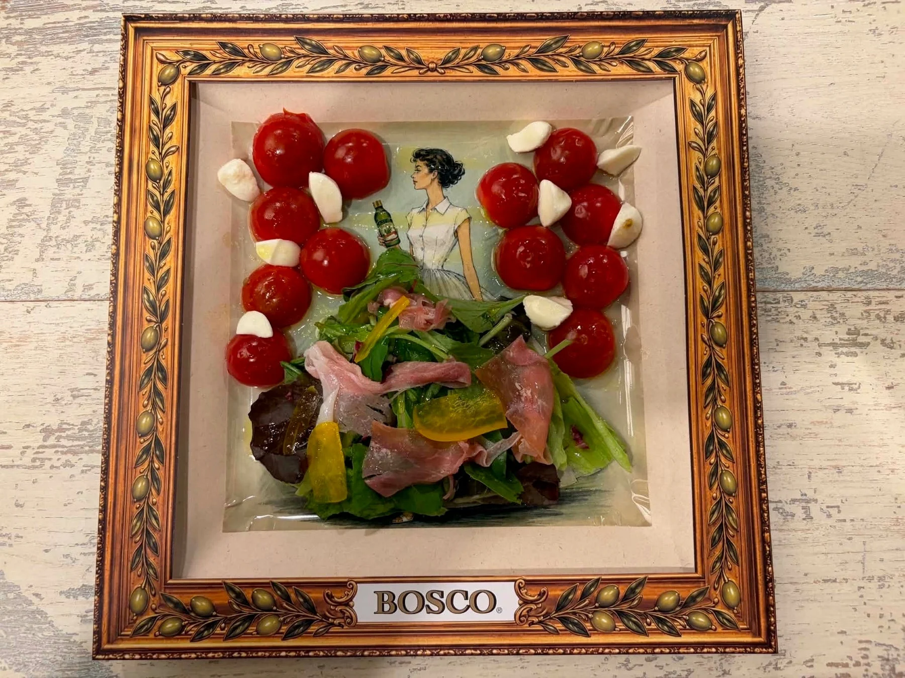 若槻千夏さんの「味わうアート」作品「てるこの喜び」