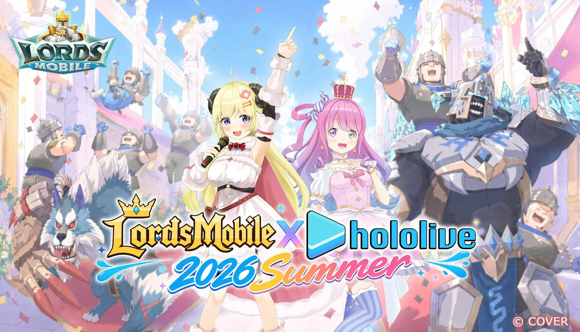 ロードモバイルとホロライブのコラボレーション
