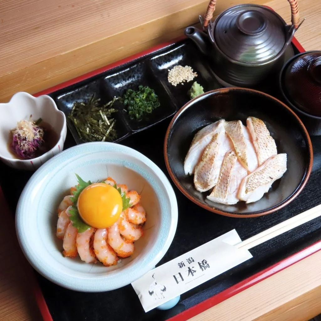 のどぐろと南蛮海老の贅沢二色丼