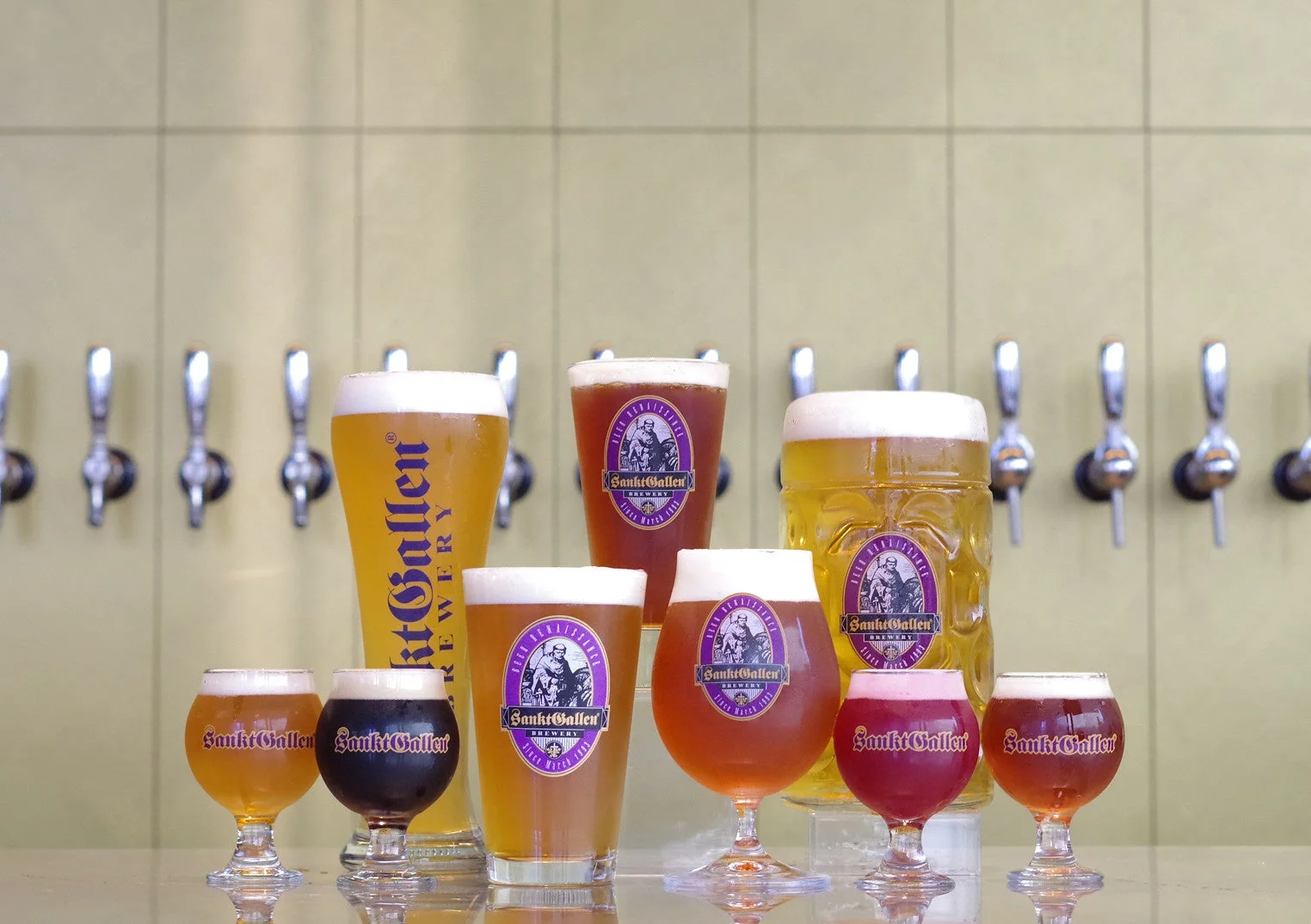 様々な種類のクラフトビール