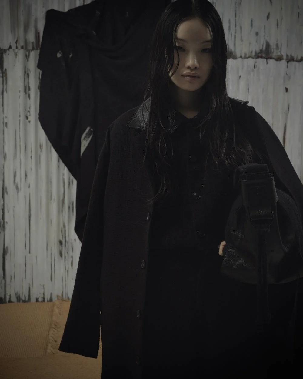 女性モデルのポートレート