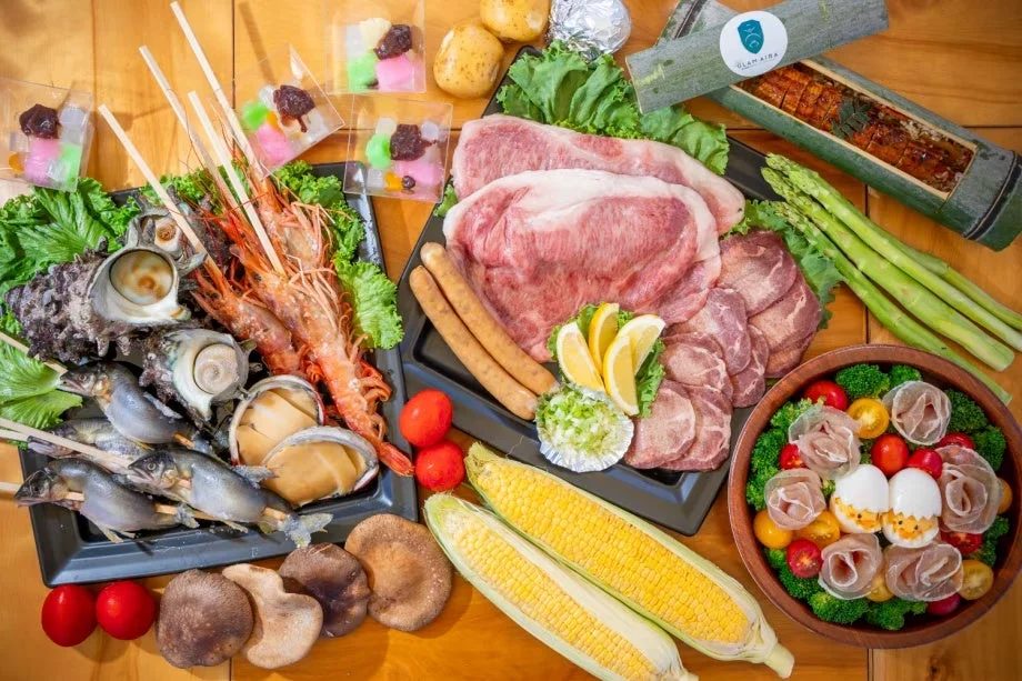 ドームテントBBQ全体