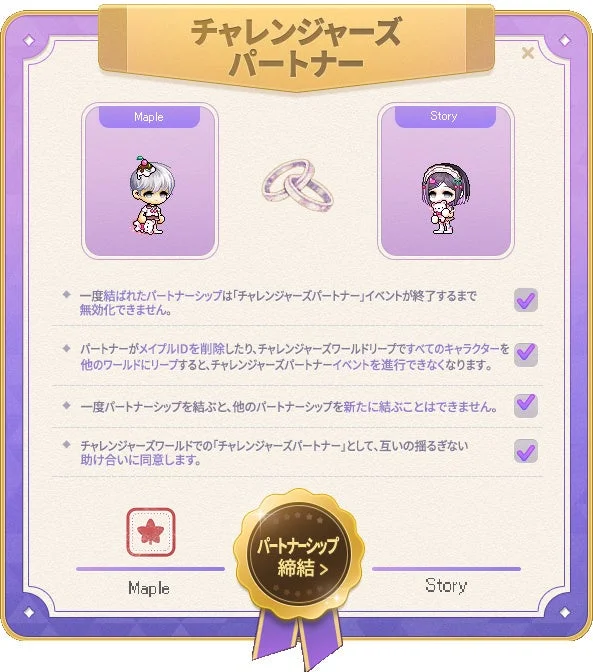 チャレンジャーズパートナー