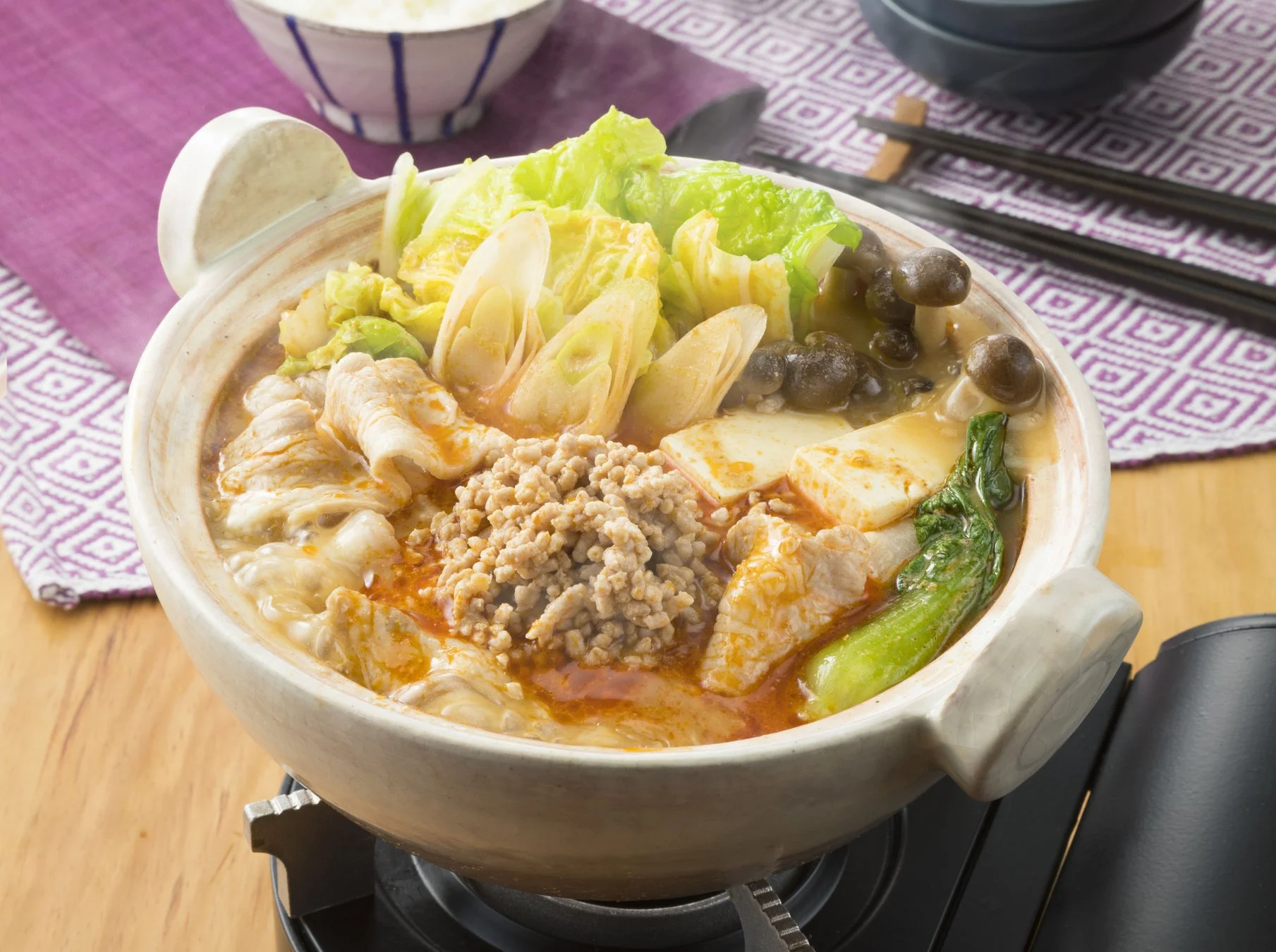 鍋料理の例