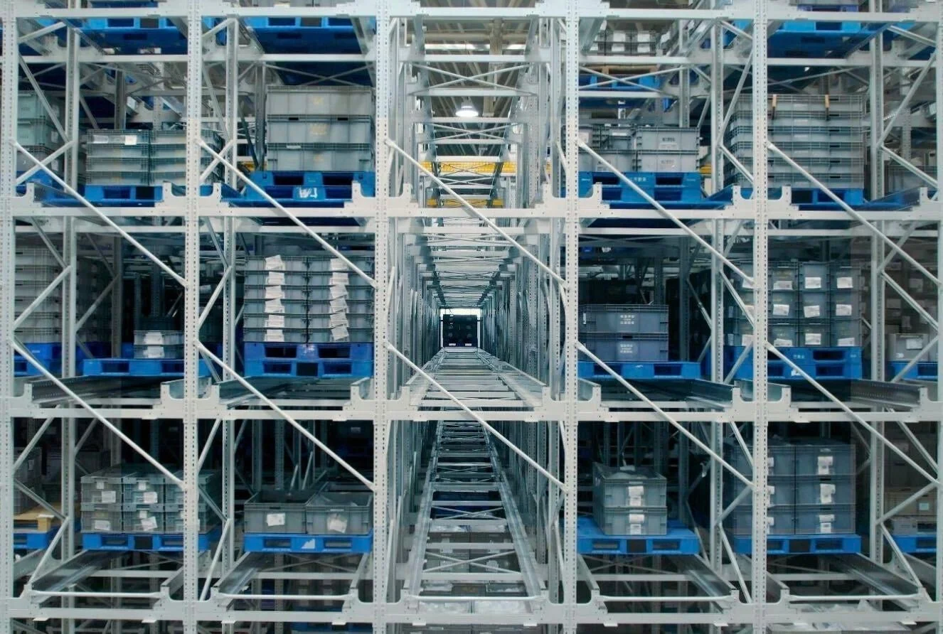 高密度保管・高スループットソリューション「SkyCube」