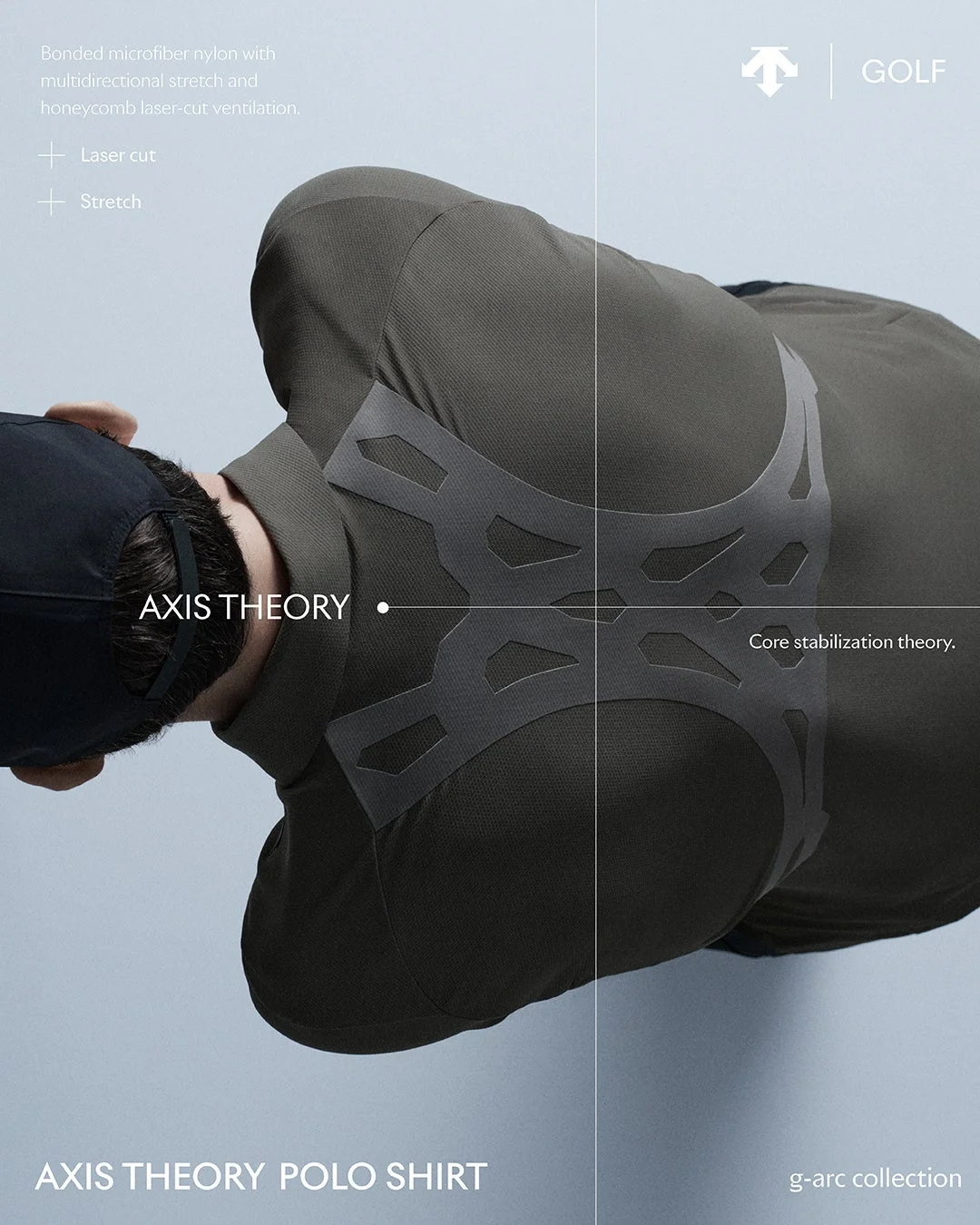 AXIS THEORY POLO SHIRT g-arc collectionの機能紹介