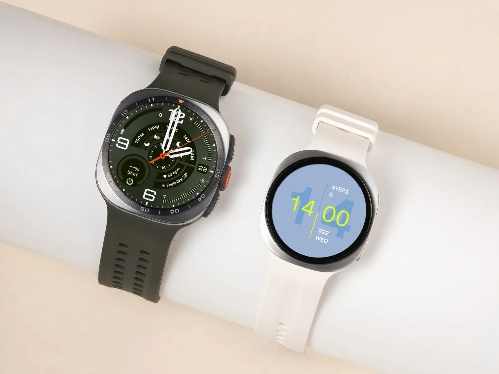 2つのSamsung Galaxy Watch