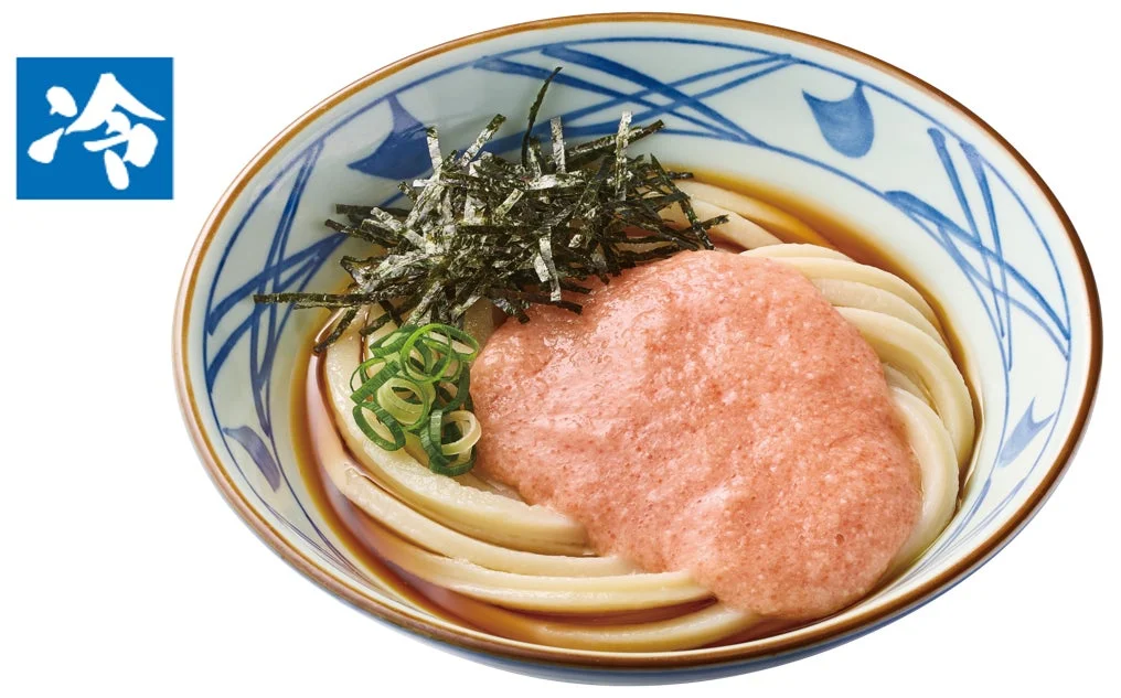 明太とろろぶっかけうどん