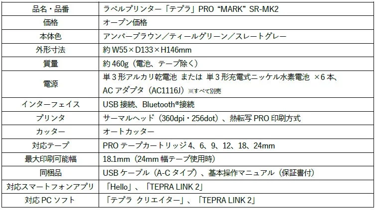 製品仕様