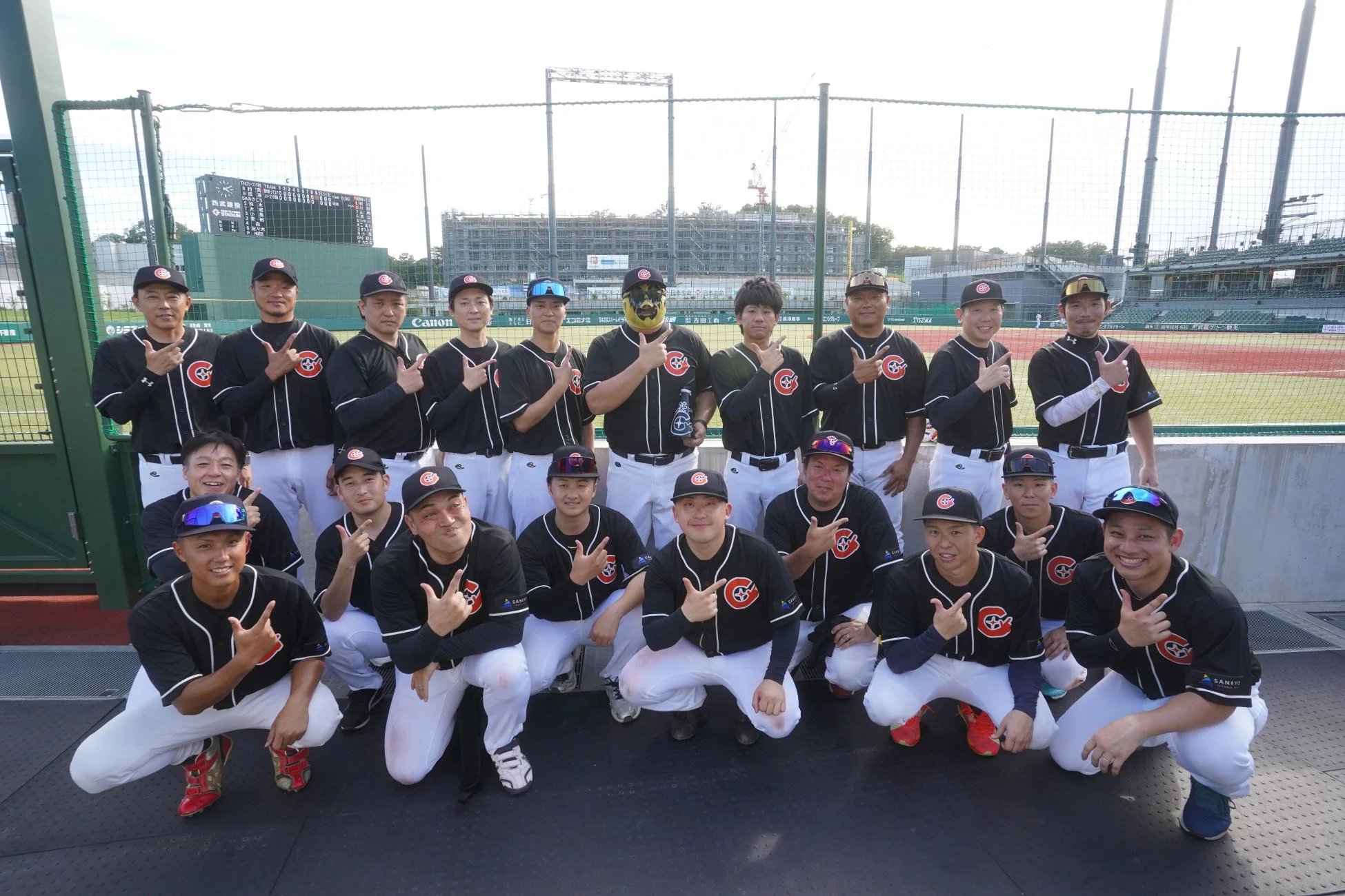 チームの集合写真