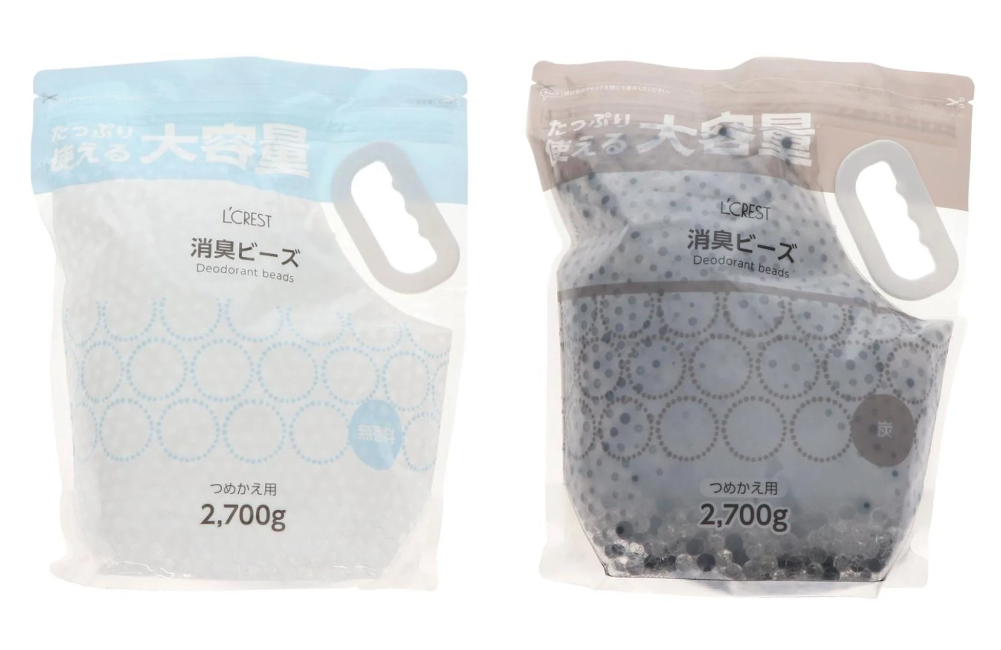 L'CREST 消臭ビーズ 詰め替え用 2700g