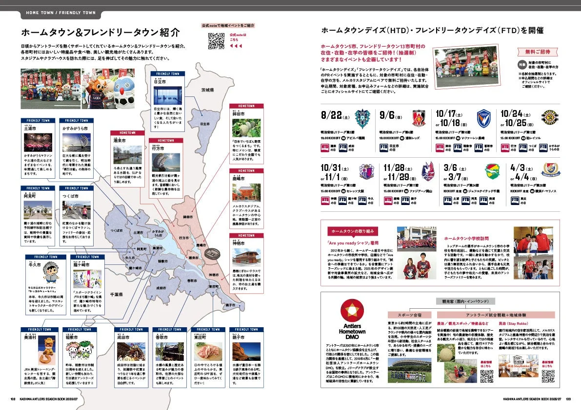 ホームタウン＆フレンドリータウン紹介