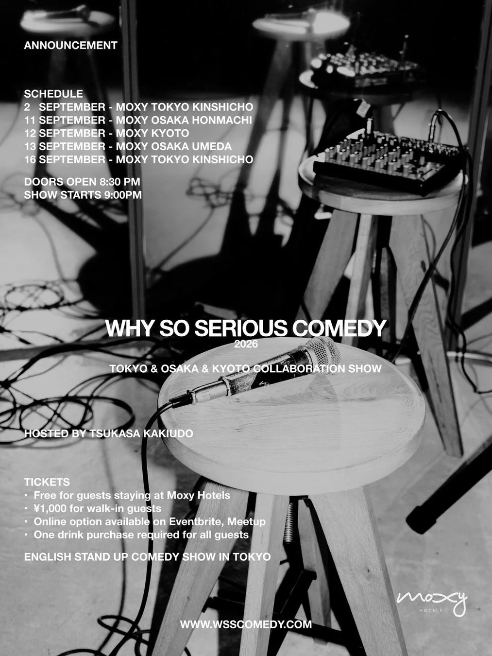 WHY SO SERIOUS COMEDY 2026 ツアースケジュール