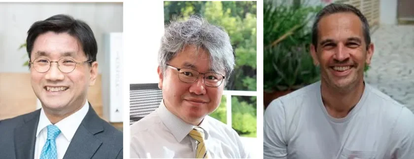Young Chang Joo 氏、須田 淳 氏、Janusz Bogdanowicz 氏