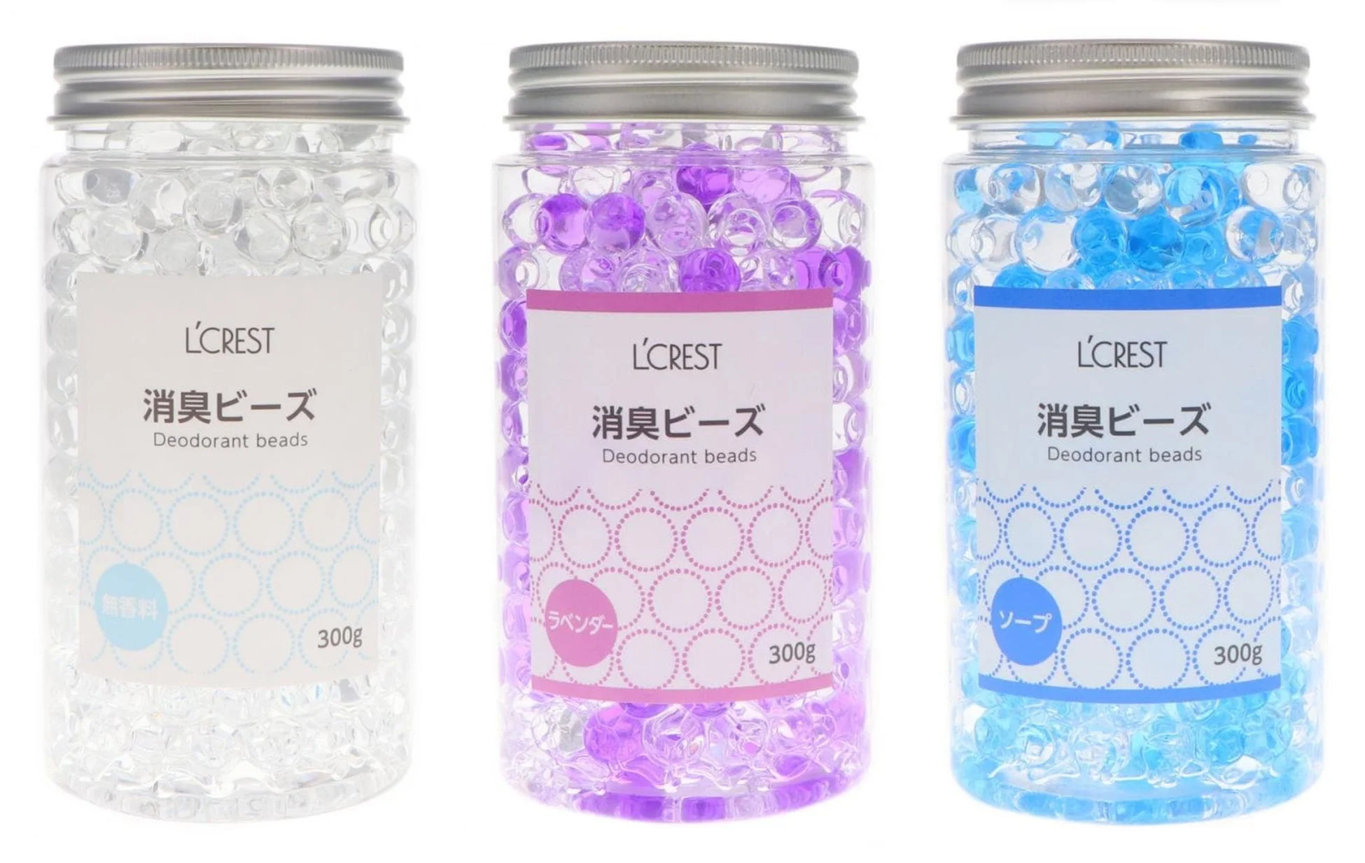 L'CREST 消臭ビーズ 本体 300g