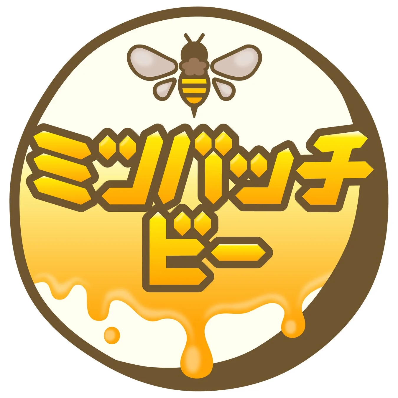 ミツバチビーのロゴ