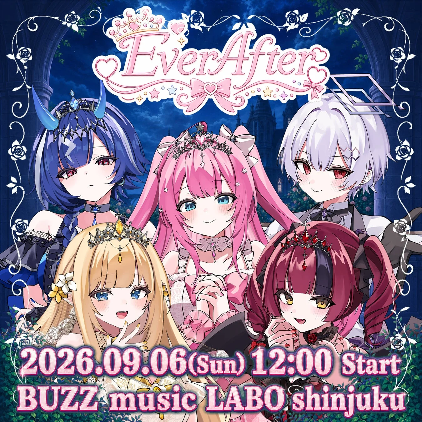 クインテ Mini Live ~ Ever After ~ イベント告知