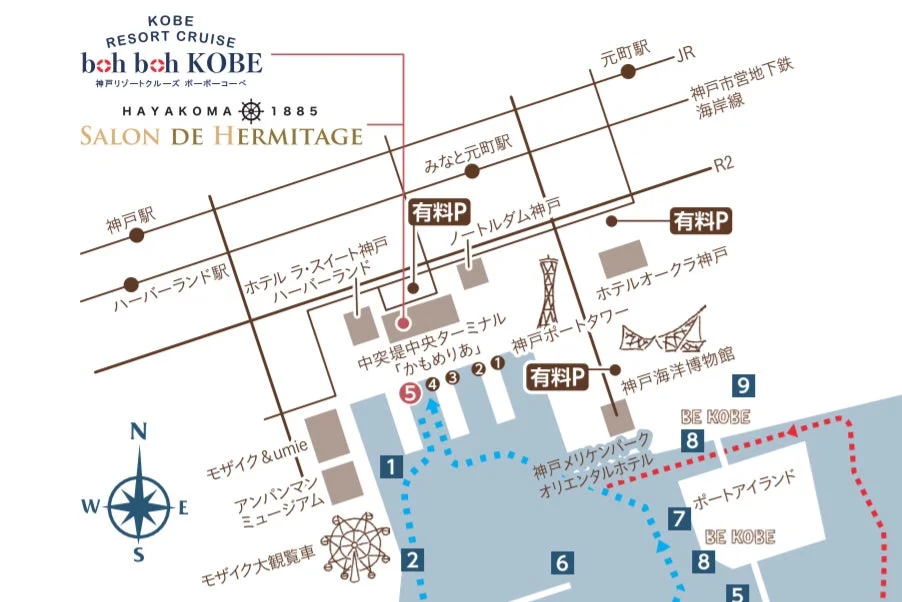 集合場所マップ