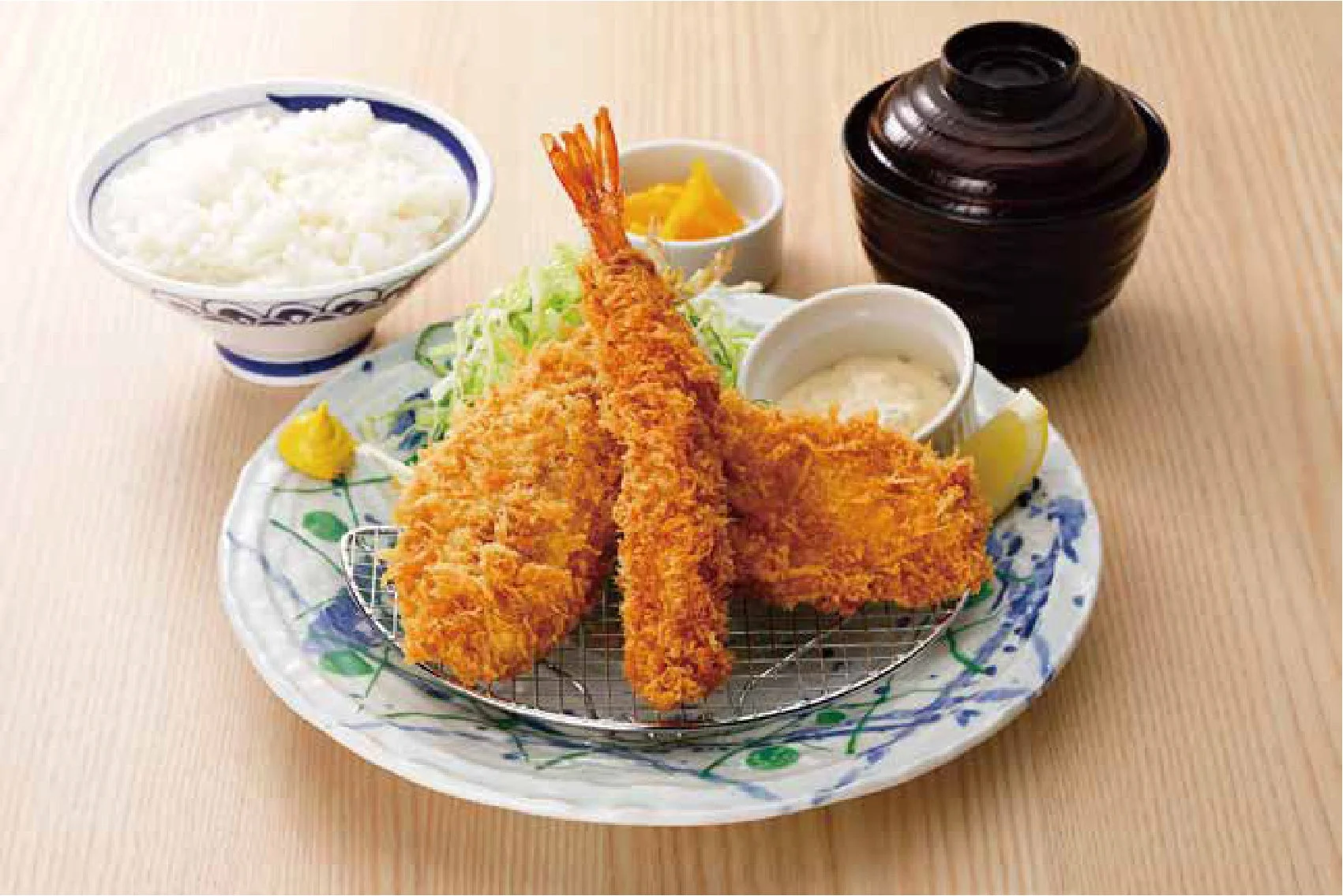揚げ物定食