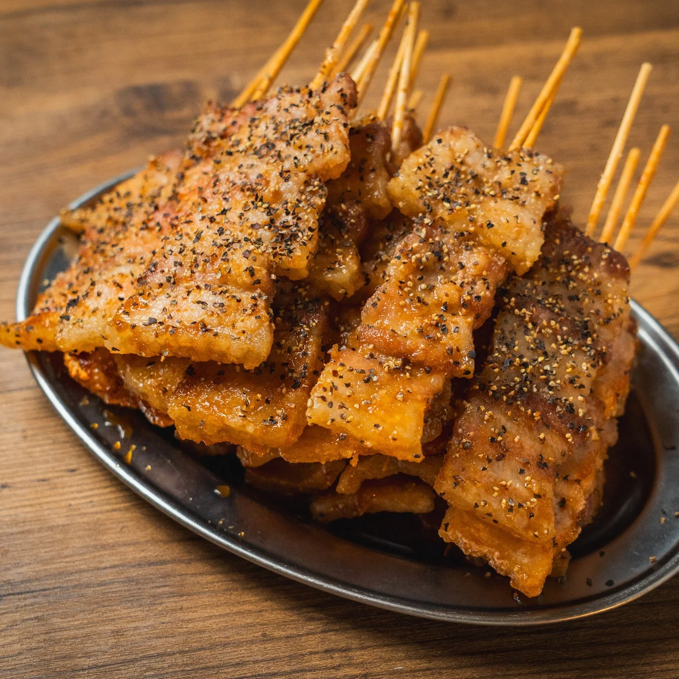 黒胡椒串焼き