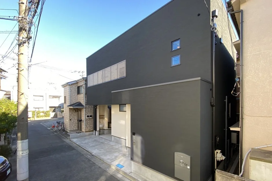 シンプルで意匠性の高い外観