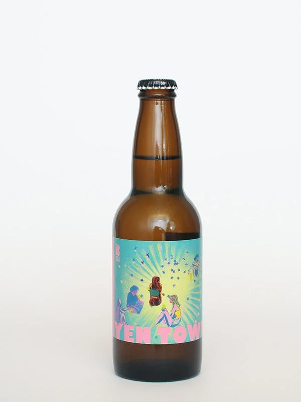 YEN TOWNのビール瓶
