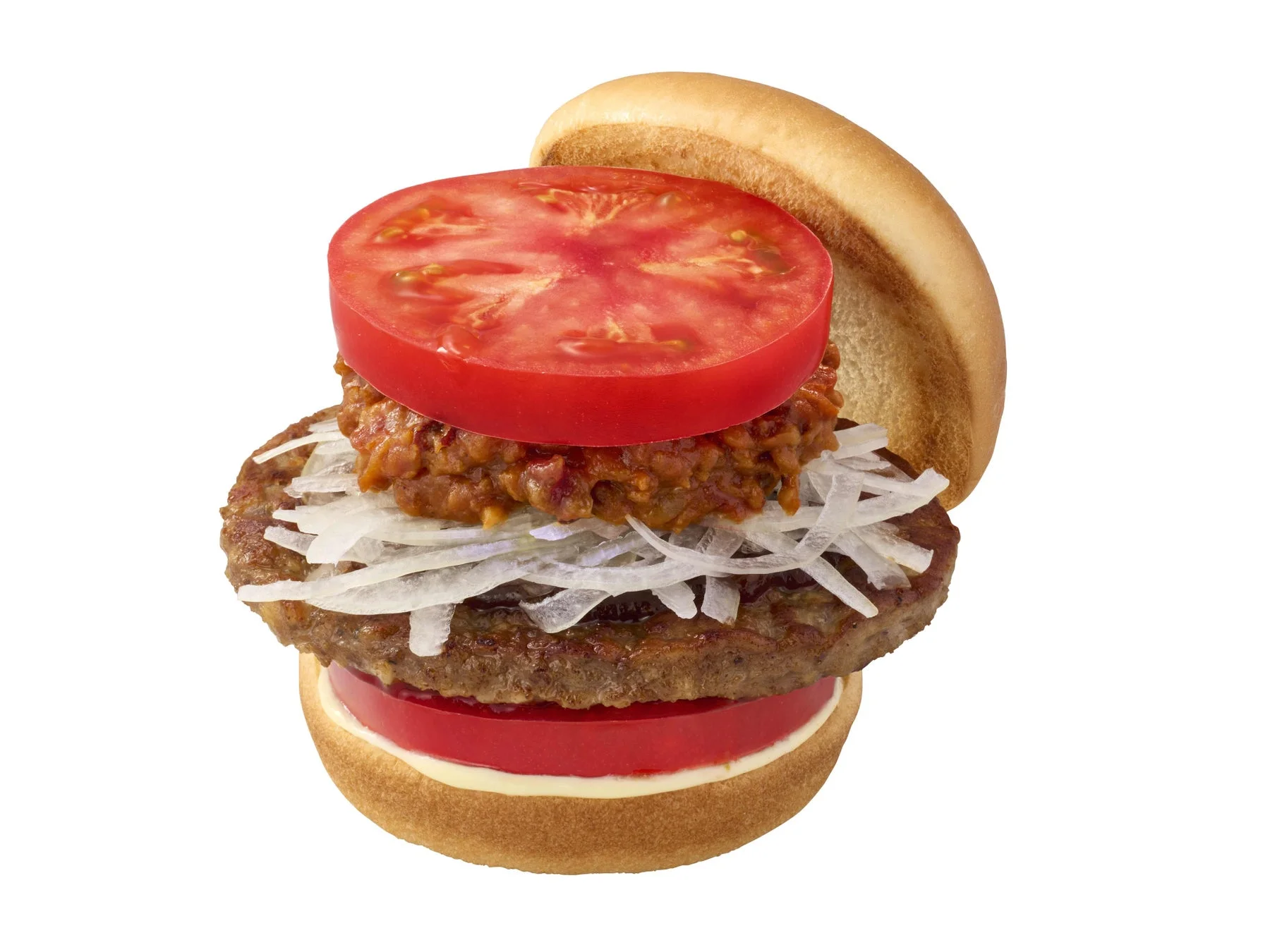 とびきり 大盛りトマト チリバーガー