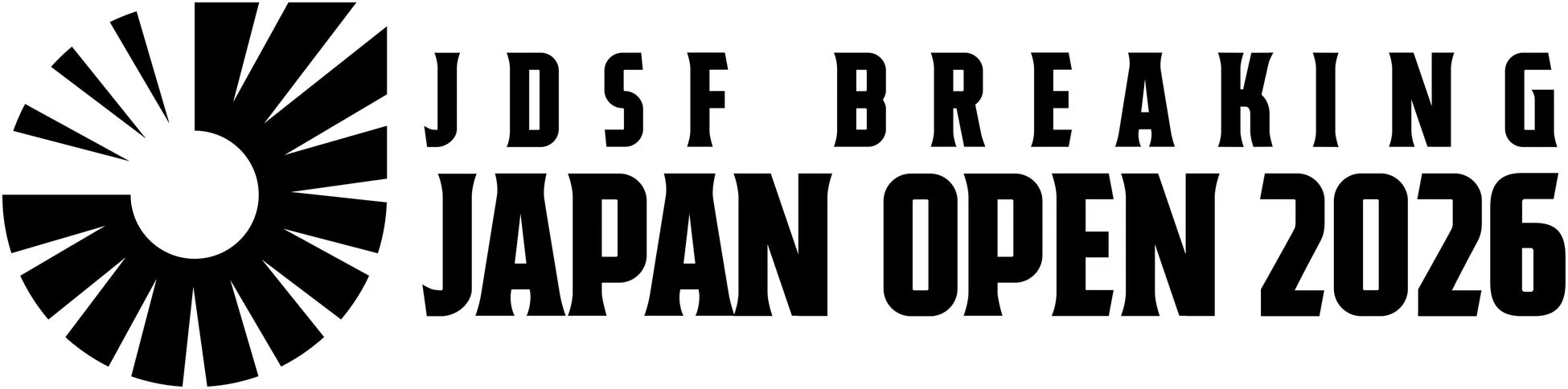 JDSF BREAKING JAPAN OPEN 2026ロゴ