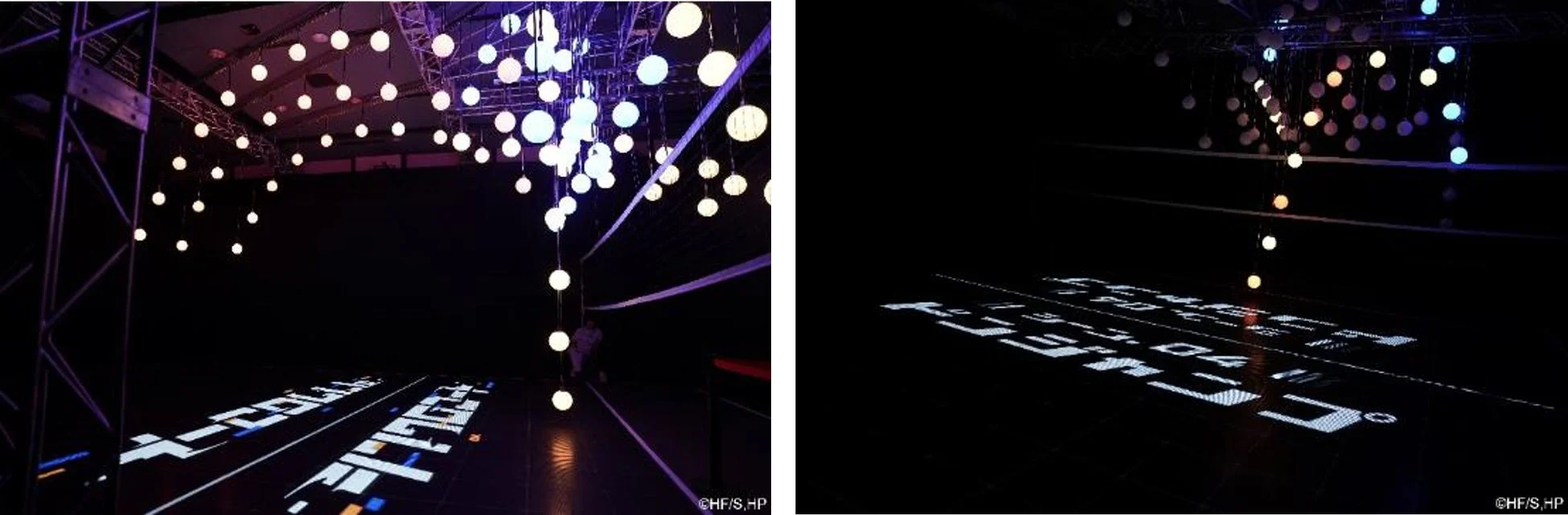 「シンクロコート」の体験展示