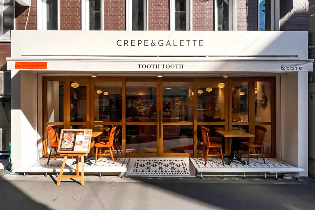 CREPE & GALETTE TOOTH TOOTH 店舗外観