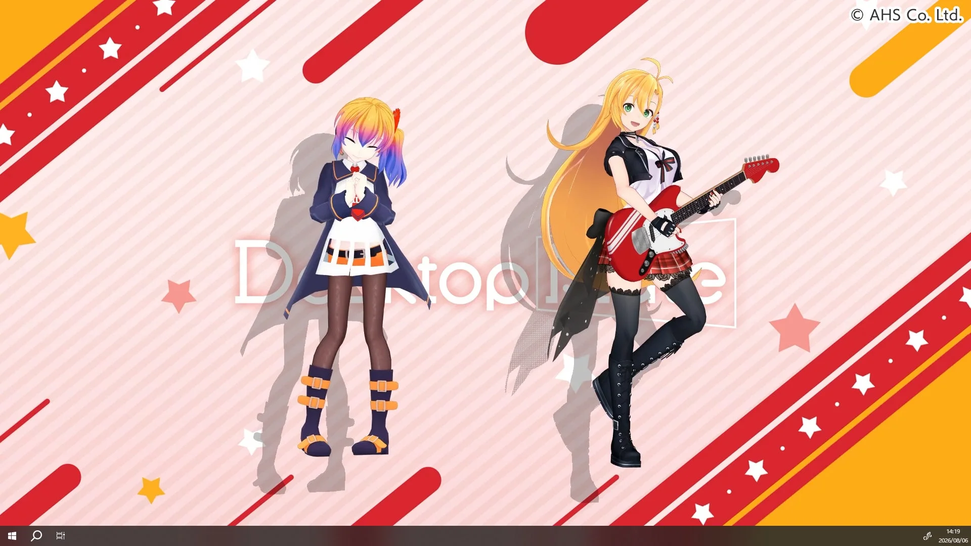 2体のキャラクターが並ぶ画像