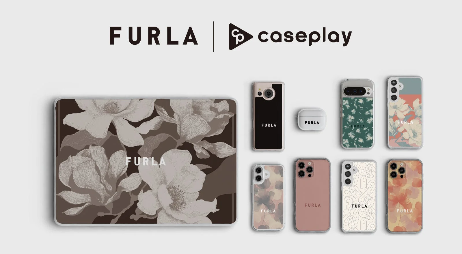 FURLAとcaseplayのコラボレーションによるスマホアクセサリーコレクション
