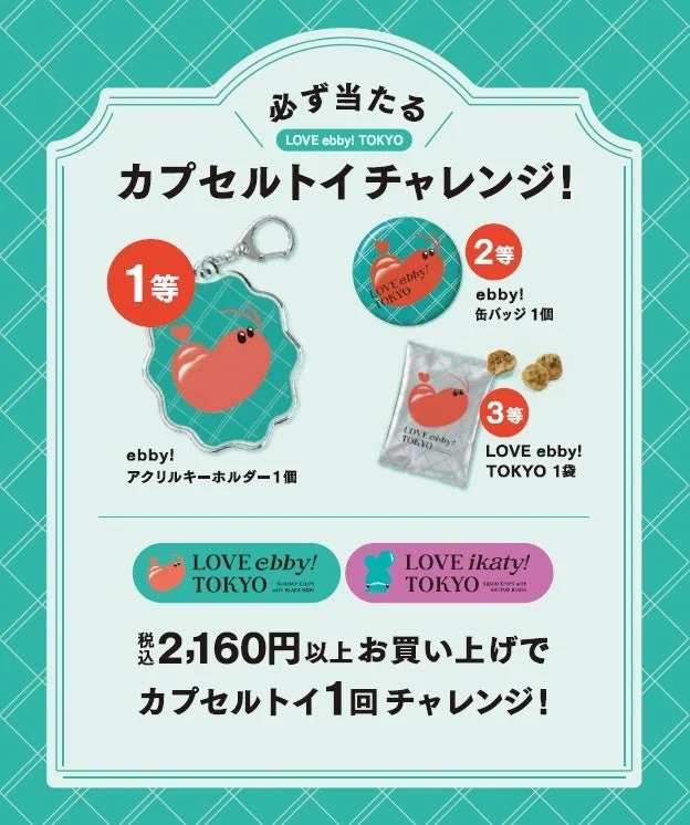 カプセルトイチャレンジの告知ポスター